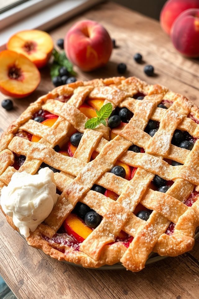 summer fruit pie delight