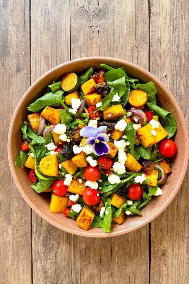 summer squash salad delight