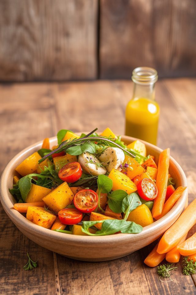 summer squash salad delight