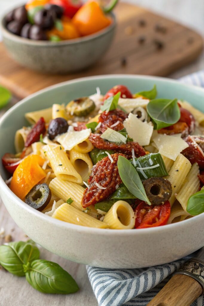 summer pasta salad delight