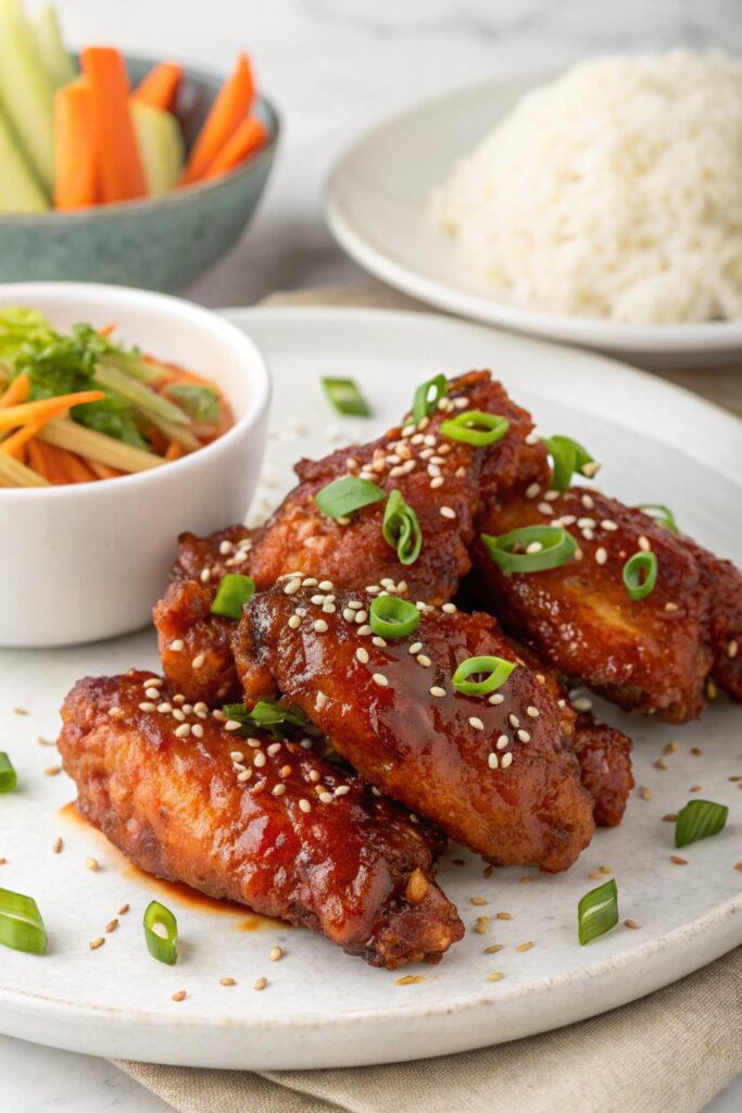sticky tangy chicken delight