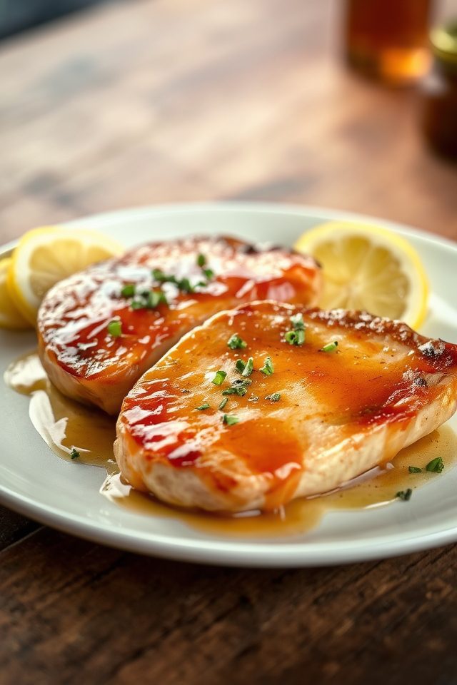 sweet and savory pork