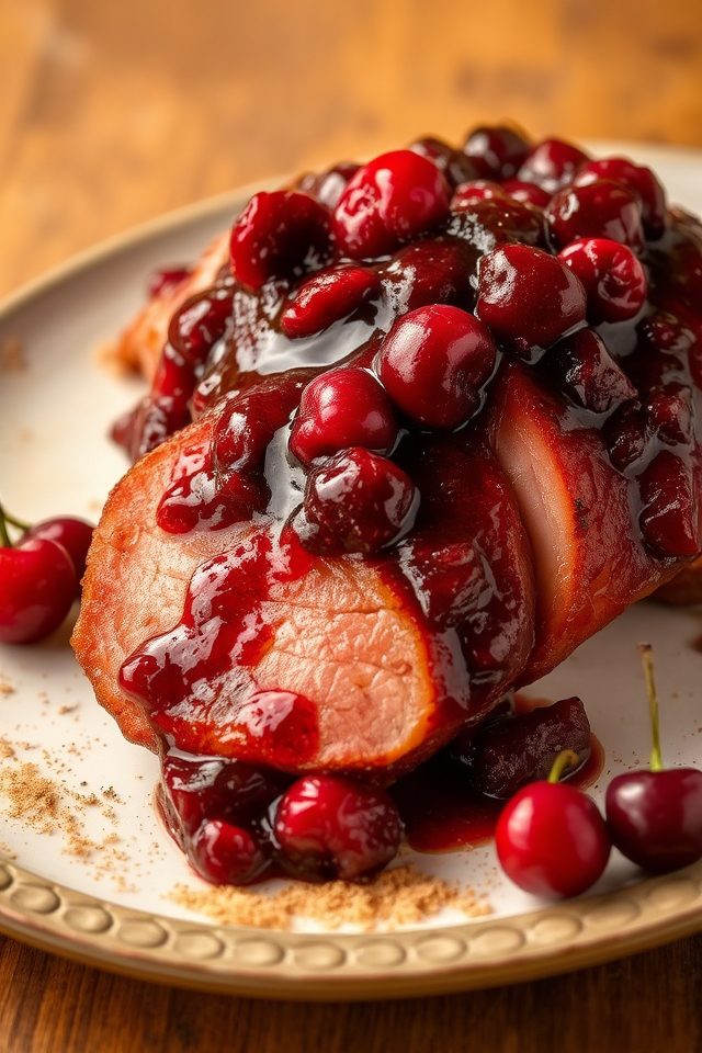sweet and tangy glaze