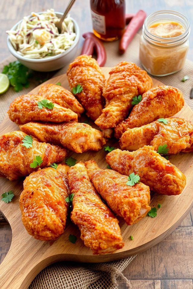 sweet smoky fried chicken