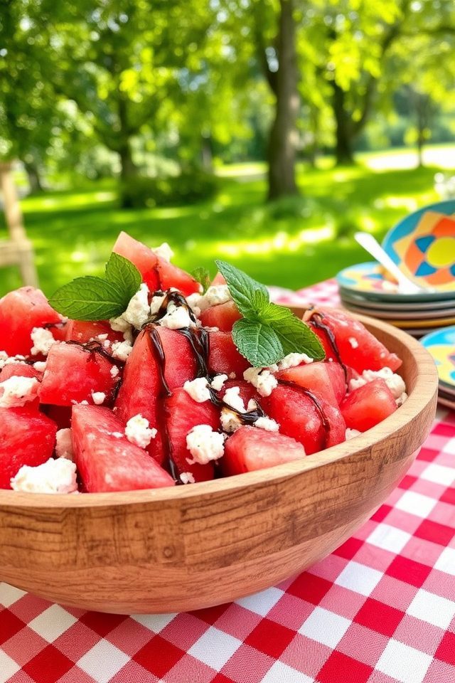 sweet tangy refreshing salad
