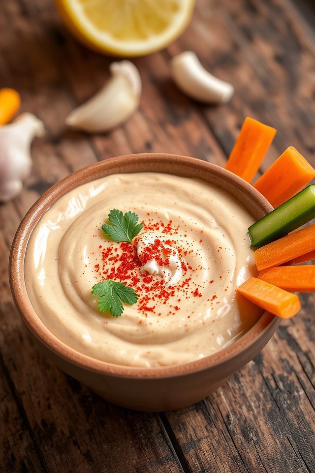 tahini sauce is delicious