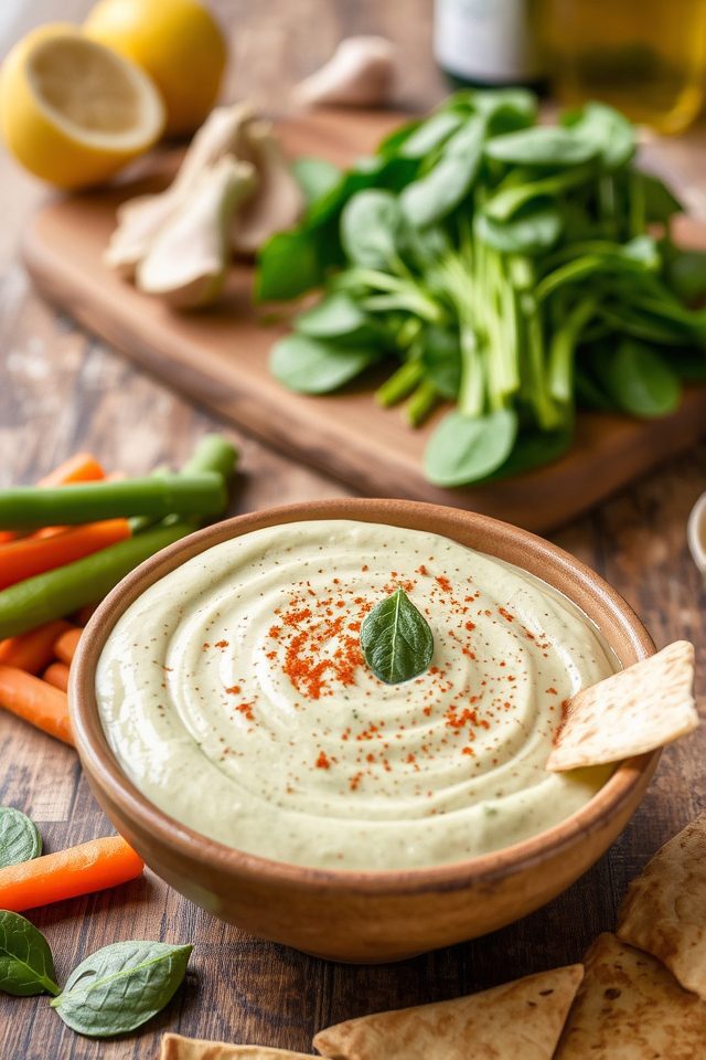 tasty spinach artichoke sauce