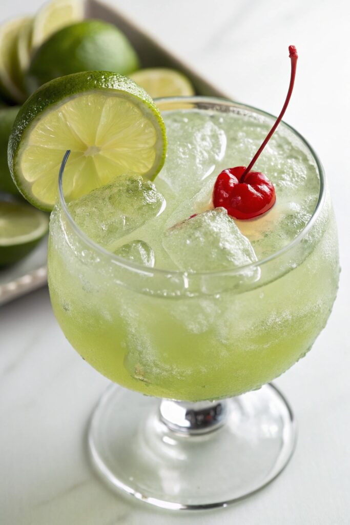 classic refreshing lime cocktail