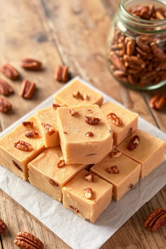 toasted pecan caramel fudge