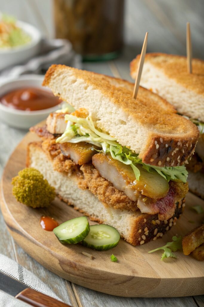 Tonkatsu Sandwiches
