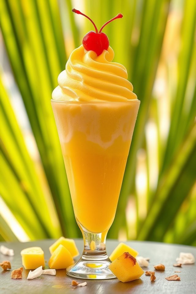 tropical creamy dessert delight