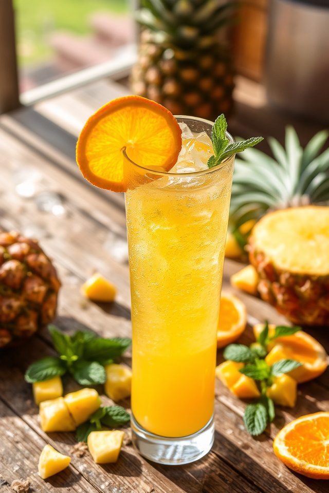 tropical fizzy citrus refreshment