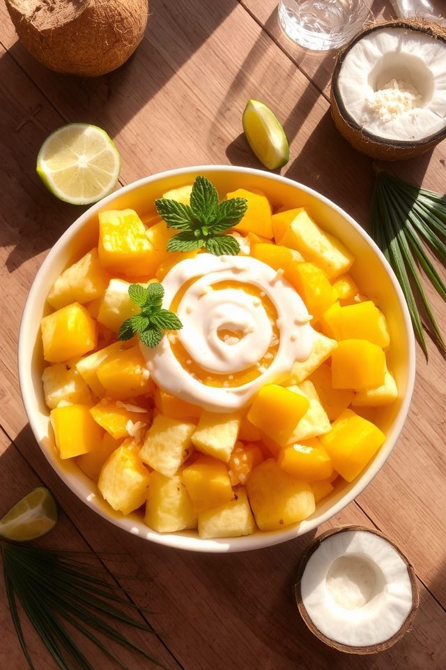 tropical fruit salad delight