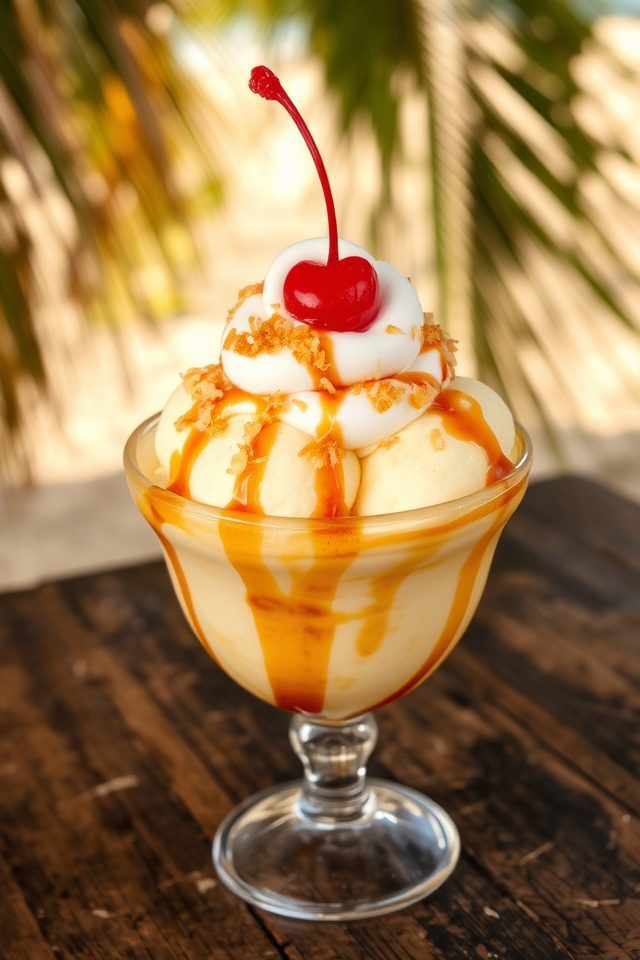 tropical fudge sundae delight