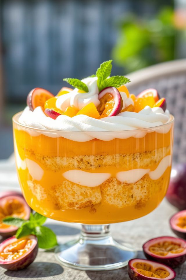 tropical layered dessert indulgence