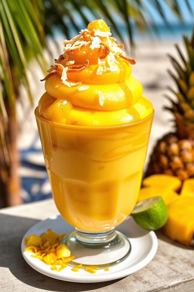 tropical mango pineapple delight