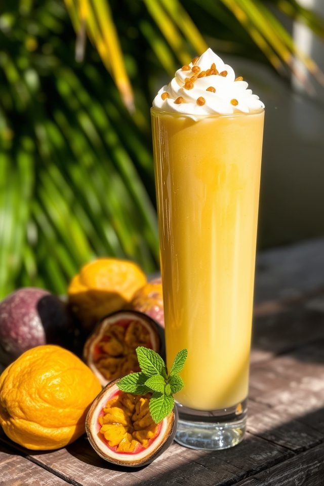 tropical passion fruit delight