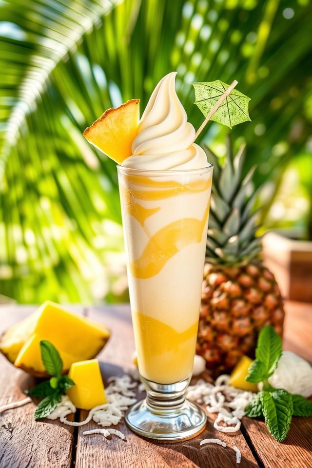 tropical vegan dessert delight
