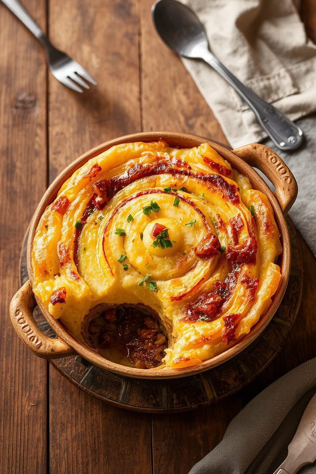 twisted weeknight shepherd pie