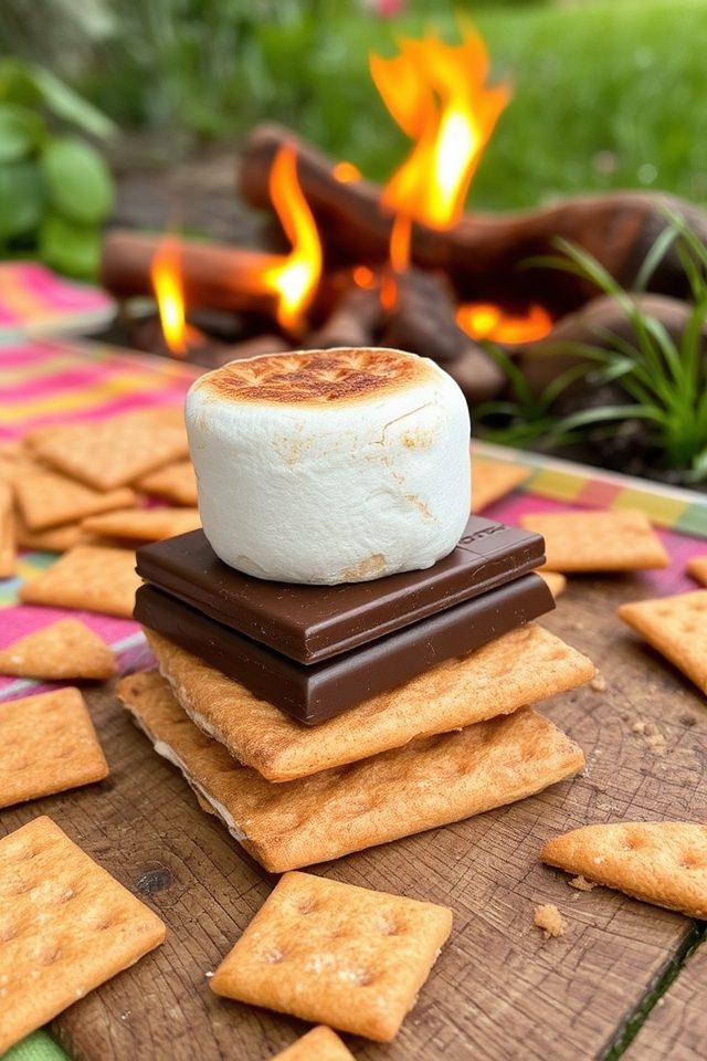 vegan chocolate marshmallow treat