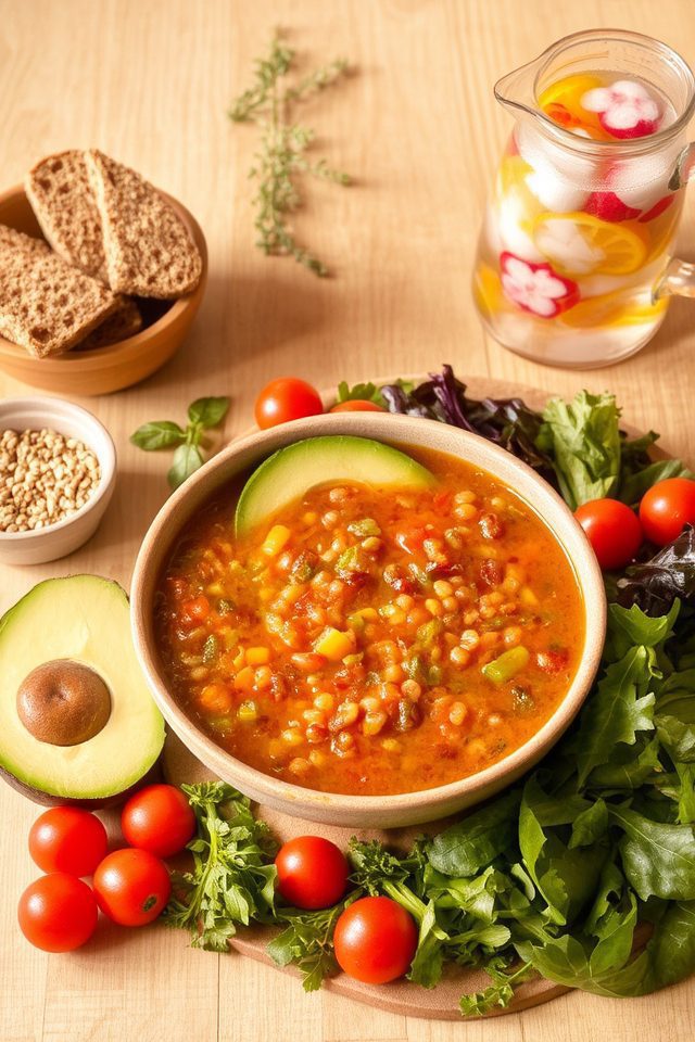 vegan postpartum recovery meals