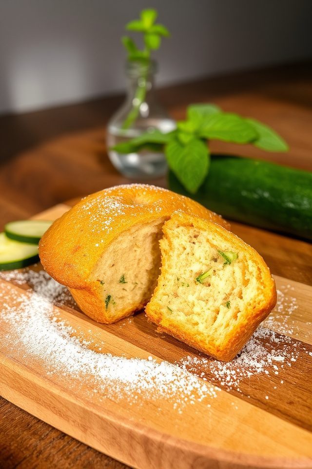 vegan zucchini muffin recipe