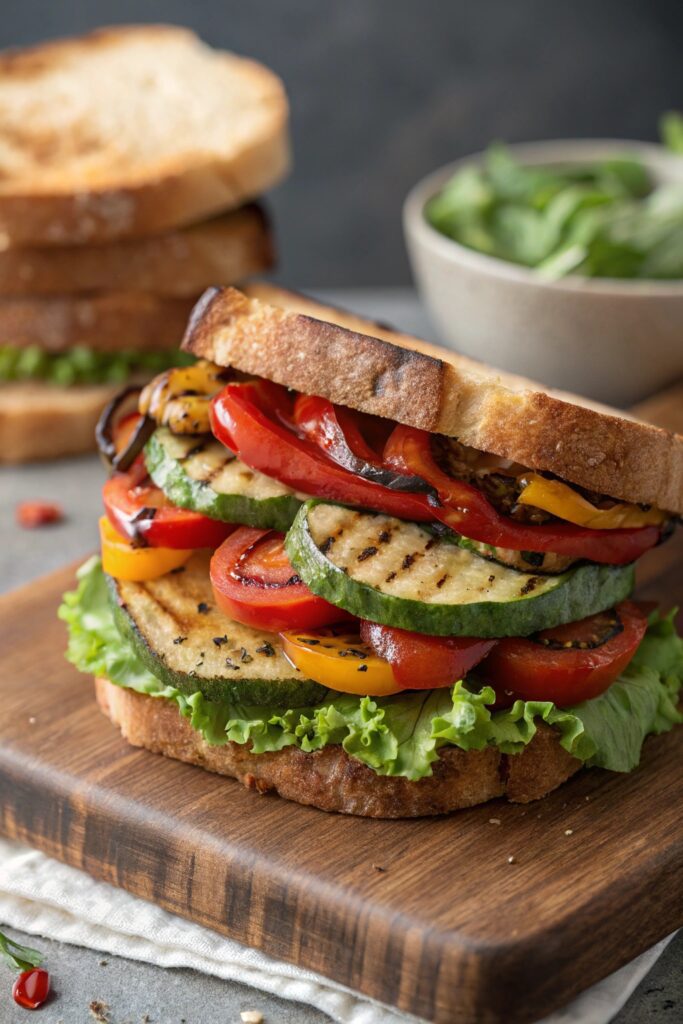 veggie blt sandwich delight