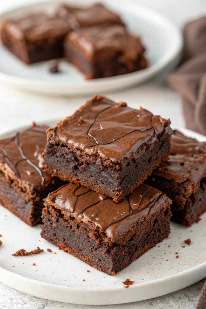 velvety milk chocolate brownies