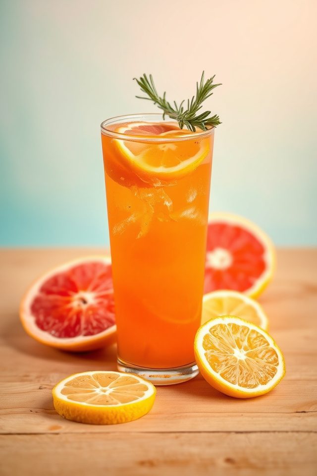 vitamin rich citrus drink