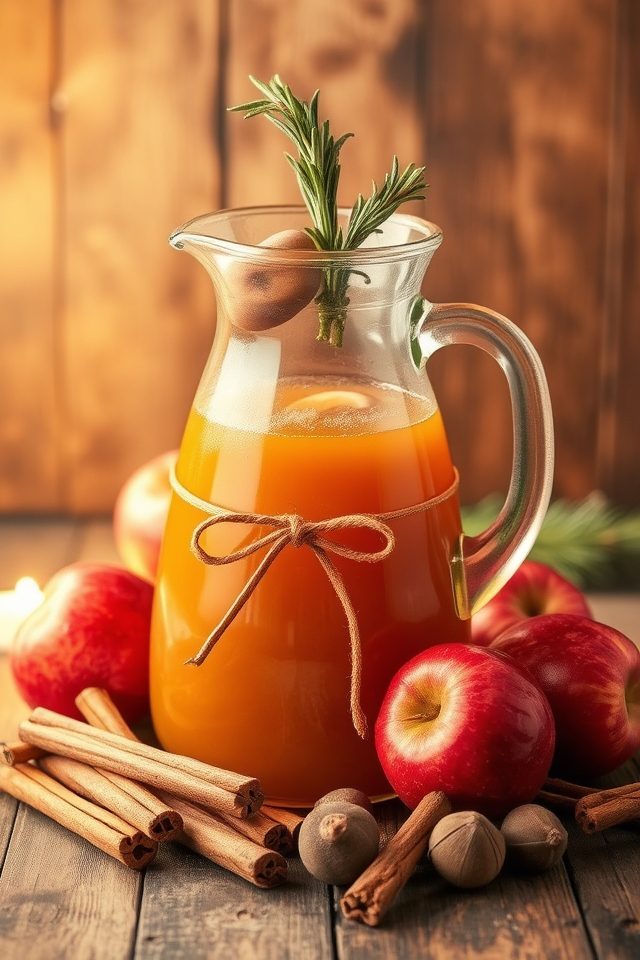 warm holiday season drink