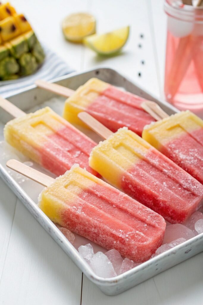 refreshing summer fruit pops