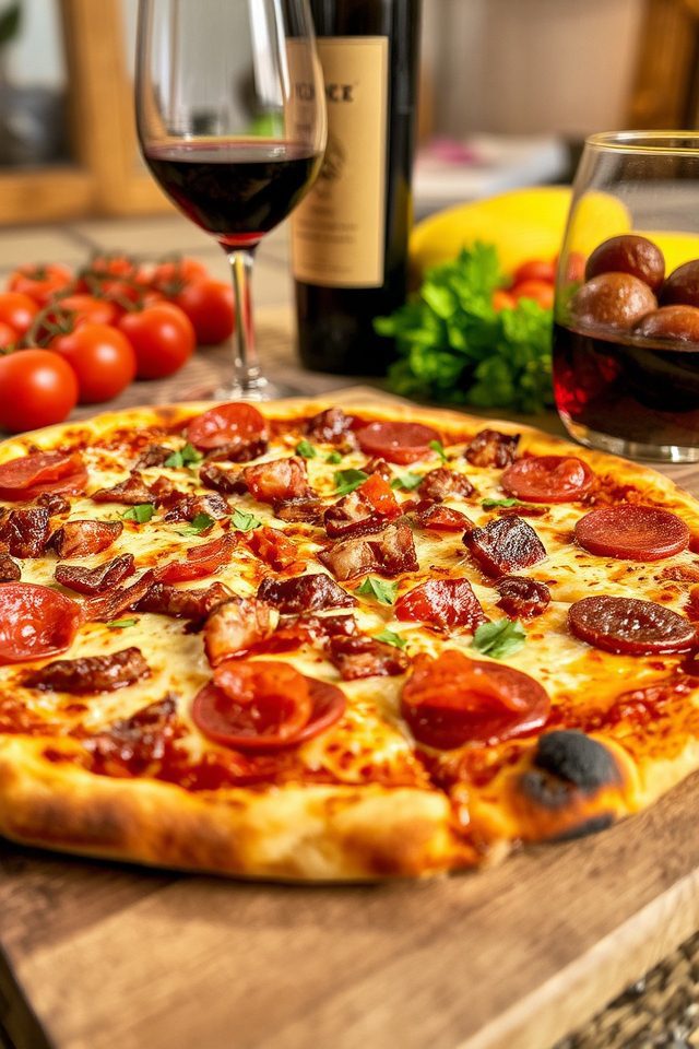 zinfandel complements meat lovers