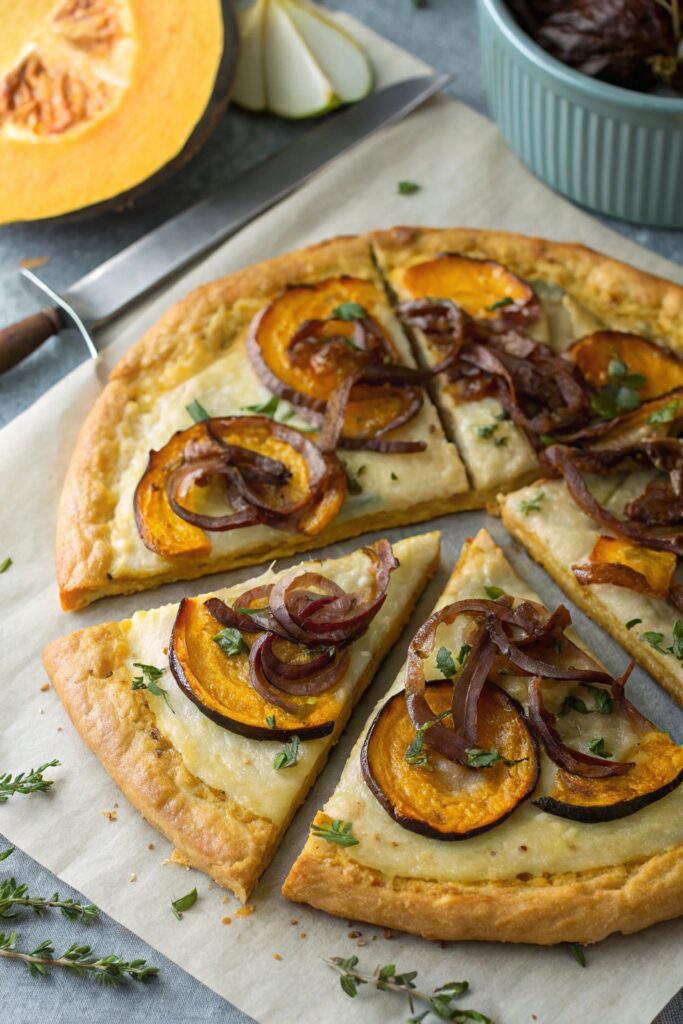roasted squash pizza delight