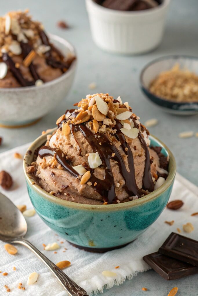 chocolate almond coconut delight
