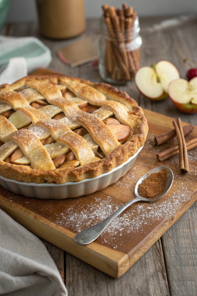 delightful homemade apple pie
