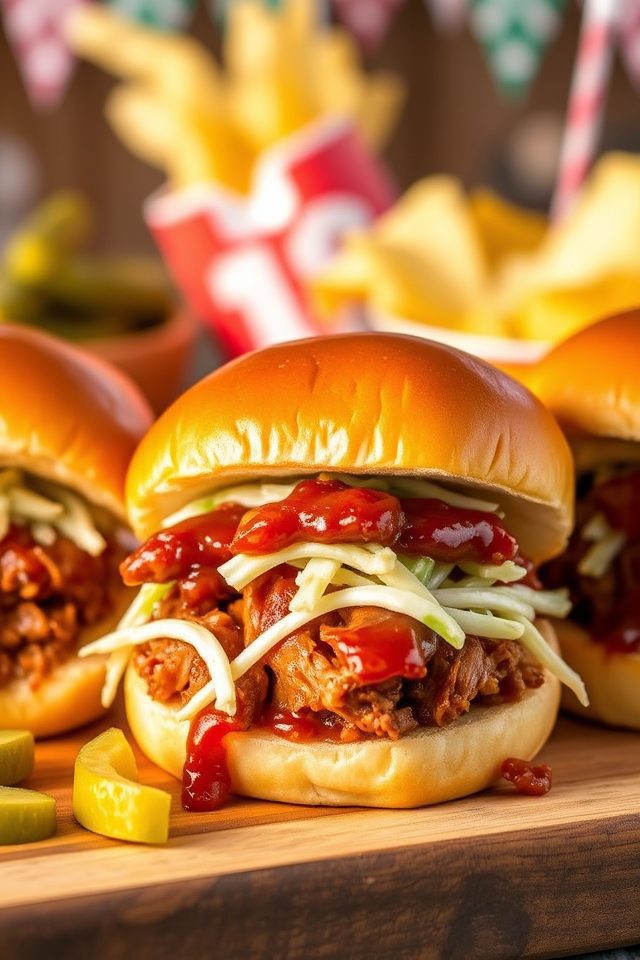 bbq pork sliders recipe