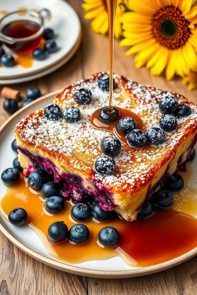 blueberry french toast casserole