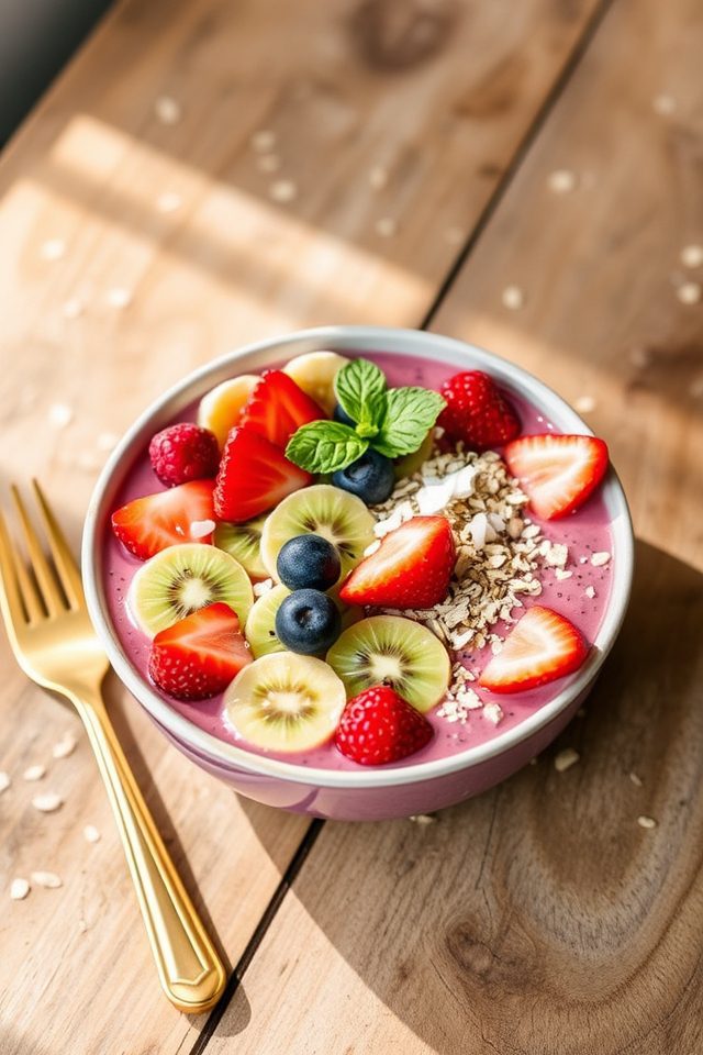 breakfast for dinner smoothie bowl