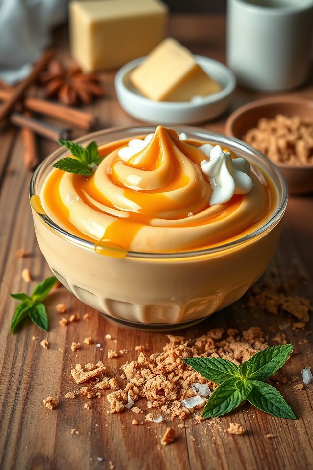 butterscotch mousse dessert delight
