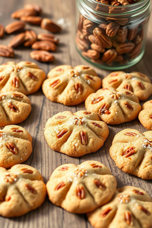 buttery nutty powdered cookies