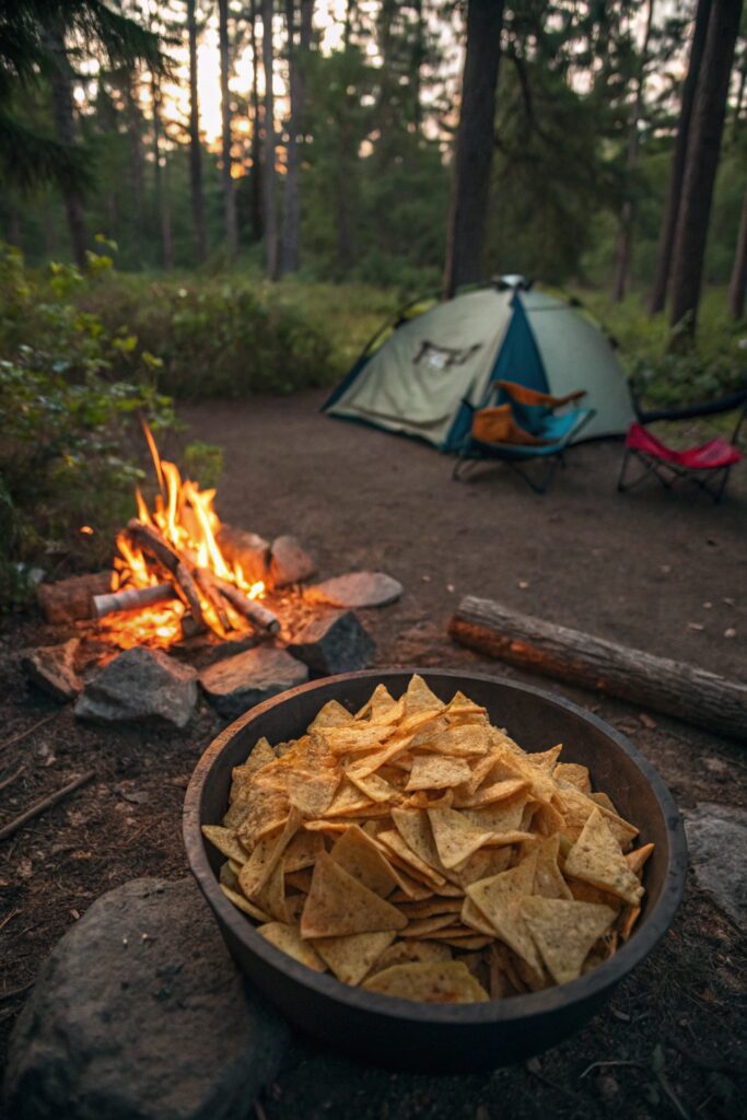 campfire nachos