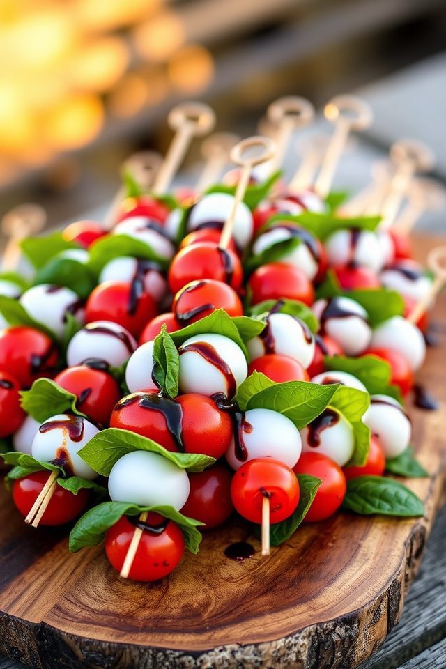 caprese salad skewers recipe