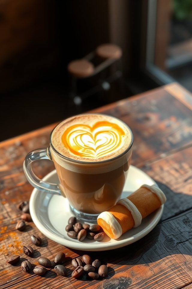 caramel espresso milk delight
