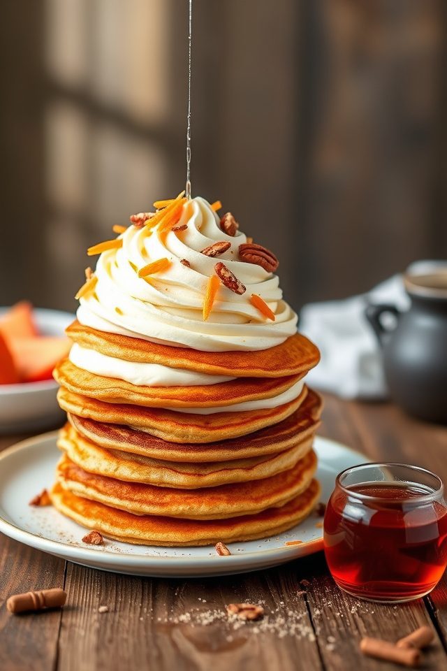 carrot cake pancake delight