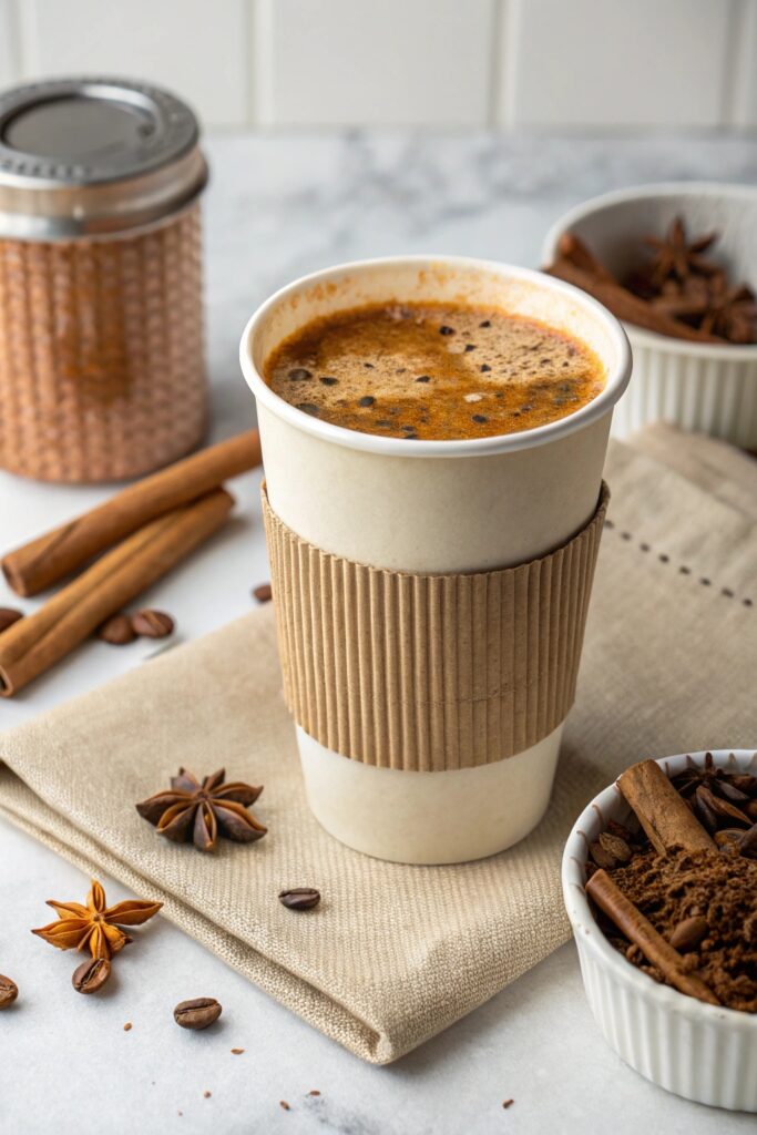 chilled spiced tea punch