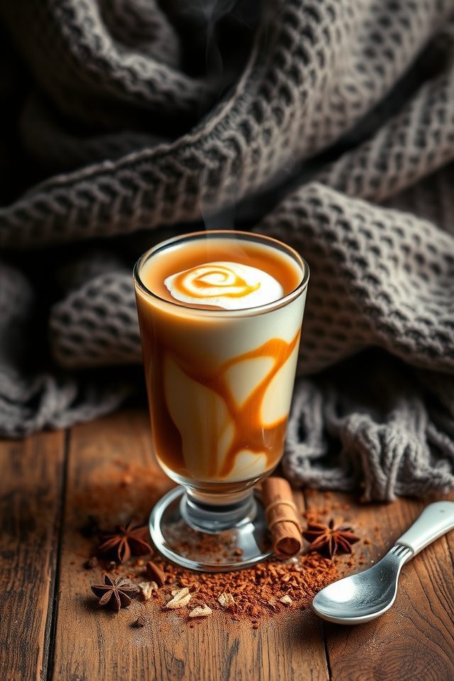 chai ice cream dessert fusion
