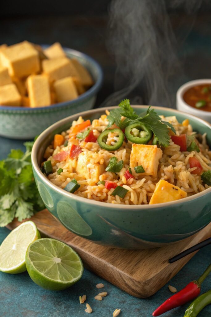 spicy cheese jalape o rice