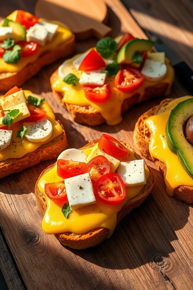 cheese toast breakfast delight