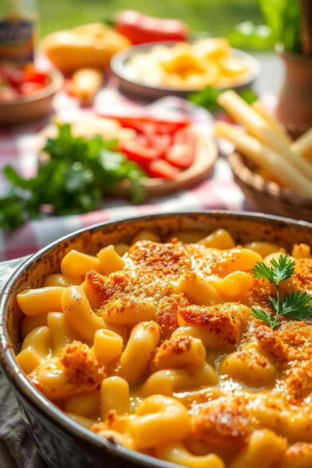 cheesy pasta bake delight