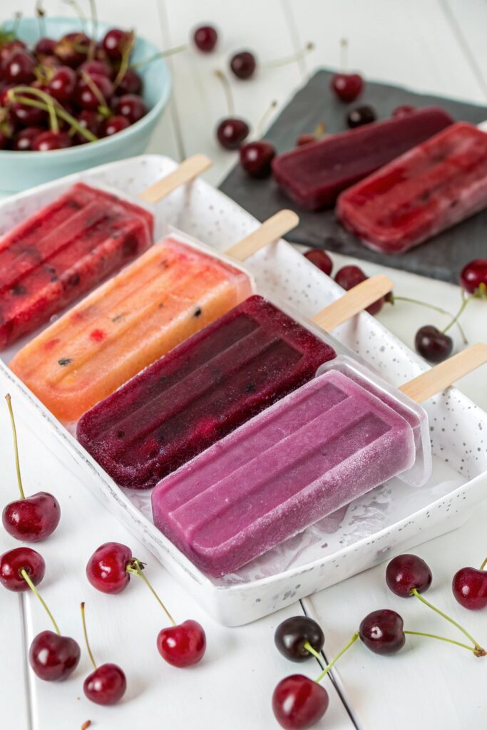 cherry berry popsicle delight